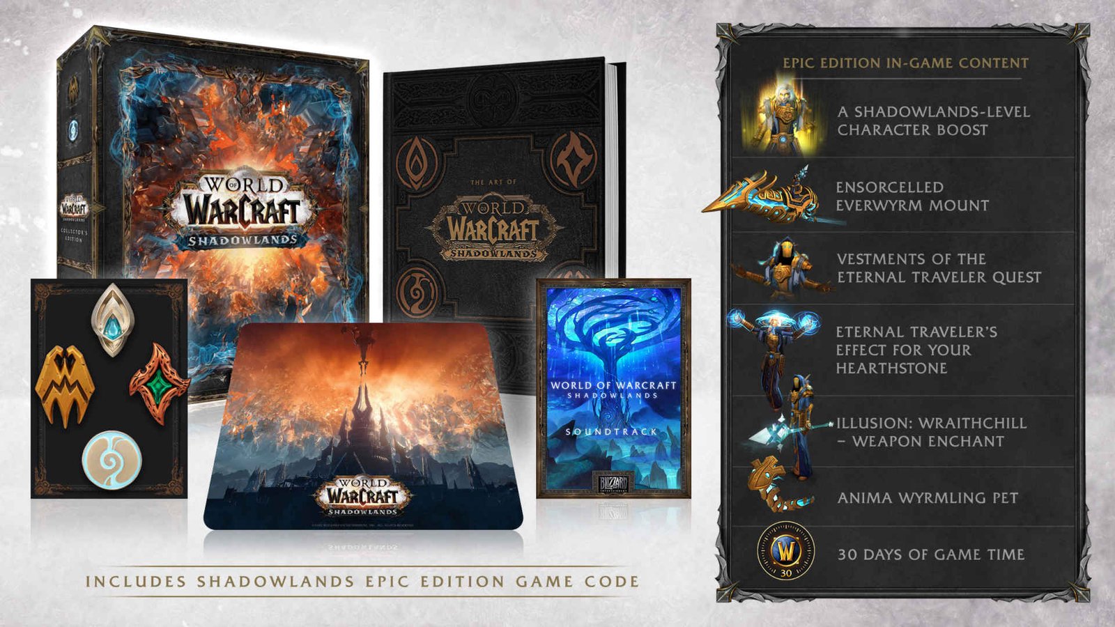 World of Warcraft: Shadowlands l'edizione da collezione 