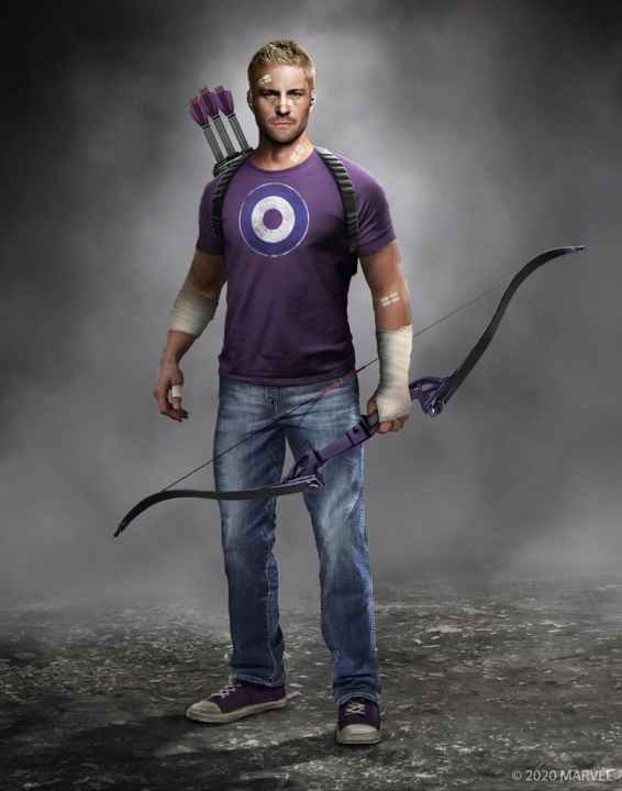 Marvel's Avengers Hawkeye Concept Art
