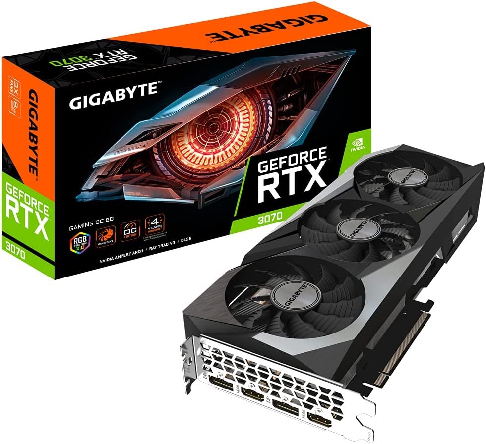 La scheda video Gigabyte GeForce RTX 3070 8GB è in offerta